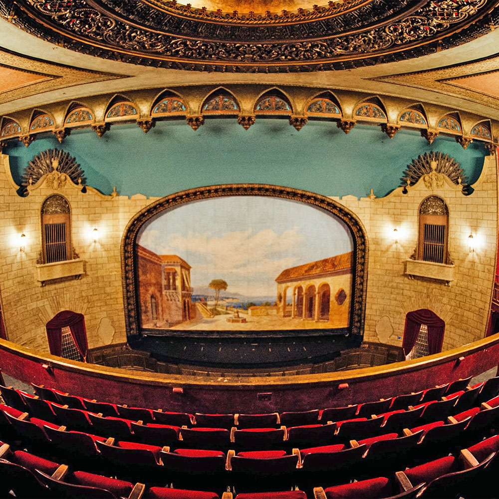 Poncan Theatre, Ponca City, Oklahoma, USA