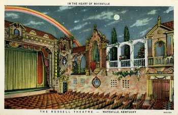 Postcard view of the theatre’s auditorium, likely 1930s
