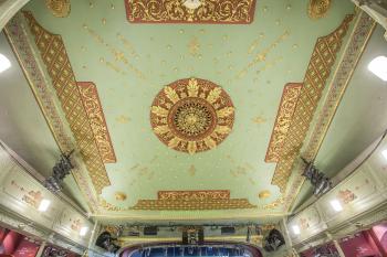 Theatre Royal, Bristol, United Kingdom: outside London: Ceiling from Upper Circle front