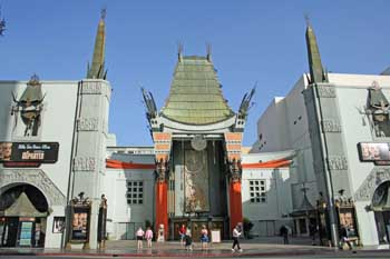 TCL Chinese Theatre, Hollywood, Los Angeles: Hollywood: Exterior, November 2006
