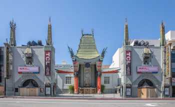 TCL Chinese Theatre, Hollywood, Los Angeles: Hollywood: Forecourt from Hollywood Boulevard