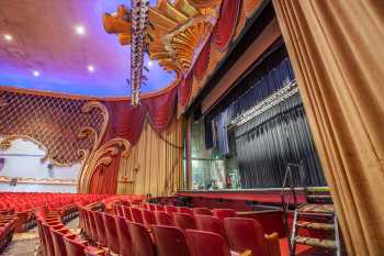 Fox Theater Bakersfield, California (outside Los Angeles and San Francisco): Stage From Orchestra Side