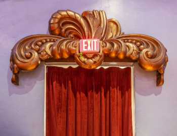 Fox Theater Bakersfield, California (outside Los Angeles and San Francisco): Exit Detail