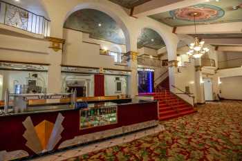 Fox Theater Bakersfield, California (outside Los Angeles and San Francisco): Lobby Concessions Stand