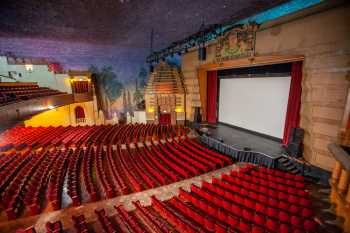 Visalia Fox Theatre, California (outside Los Angeles and San Francisco): Orchestra From Balcony Front Right
