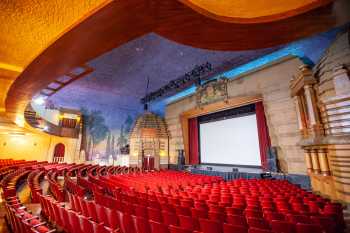 Visalia Fox Theatre, California (outside Los Angeles and San Francisco): Orchestra Rear Right Under Balcony