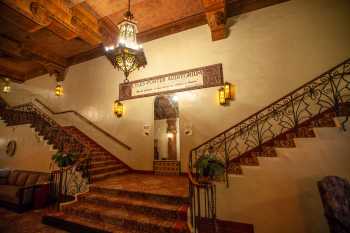 Visalia Fox Theatre, California (outside Los Angeles and San Francisco): Lobby Stairs
