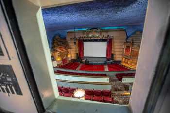 Visalia Fox Theatre, California (outside Los Angeles and San Francisco): Projection Port
