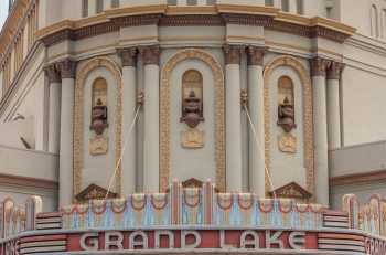 Grand Lake Theatre, Oakland, San Francisco Bay Area: Façade Closeup