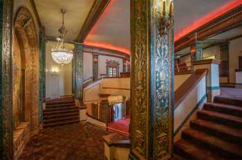 Grand Lake Theatre, Oakland, San Francisco Bay Area: Lobby Stairs to Balcony