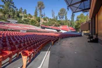 Greek Theatre, Los Angeles, Los Angeles: Greater Metropolitan Area: House Right at Stage