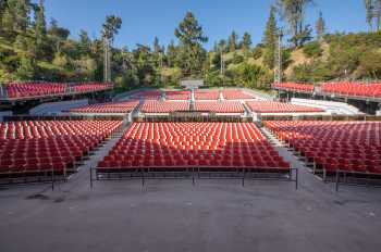 Greek Theatre, Los Angeles, Los Angeles: Greater Metropolitan Area: Seating from Stage