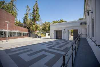 Greek Theatre, Los Angeles, Los Angeles: Greater Metropolitan Area: Courtyard