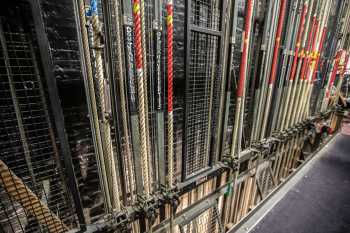 His Majesty’s Theatre, London, United Kingdom: London: Counterweight Purchase Lines and Lock Rail