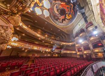 King’s Theatre, Edinburgh, United Kingdom: outside London: Panoramic view from the front of the Stalls, House Right