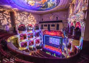 King’s Theatre, Edinburgh, United Kingdom: outside London: Pantomime 2017-18 Preset from Upper Circle