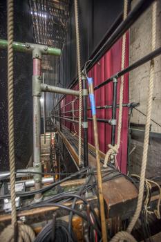 King’s Theatre, Edinburgh, United Kingdom: outside London: Bridge access from Stage Right Fly Floor