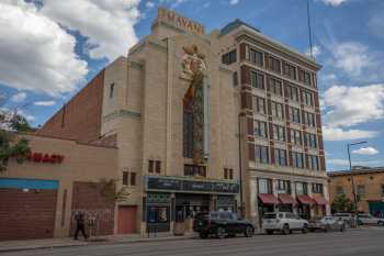 Mayan Theatre, Denver, American Southwest: Faç1ade from left
