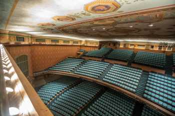 Pasadena Civic Auditorium, Los Angeles: Greater Metropolitan Area: Auditorium from Above Proscenium