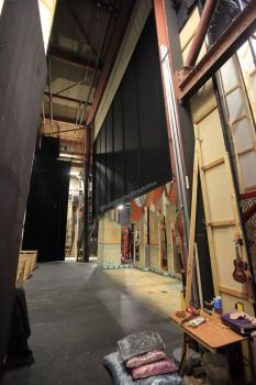 Royal Lyceum Theatre Edinburgh, United Kingdom: outside London: Rear Scene Dock from Stage Right