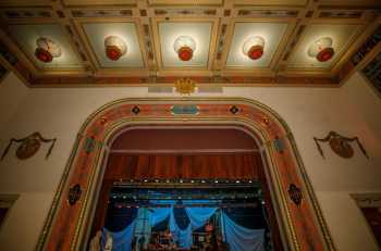 Long Beach Scottish Rite, Los Angeles: Greater Metropolitan Area: Proscenium Arch from Orchestra Center