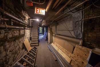 Studebaker Theater, Chicago, Chicago: Basement Corridor House Left