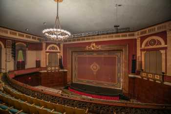 Wilshire Ebell Theatre, Los Angeles, Los Angeles: Greater Metropolitan Area: Fire Curtain from Balcony