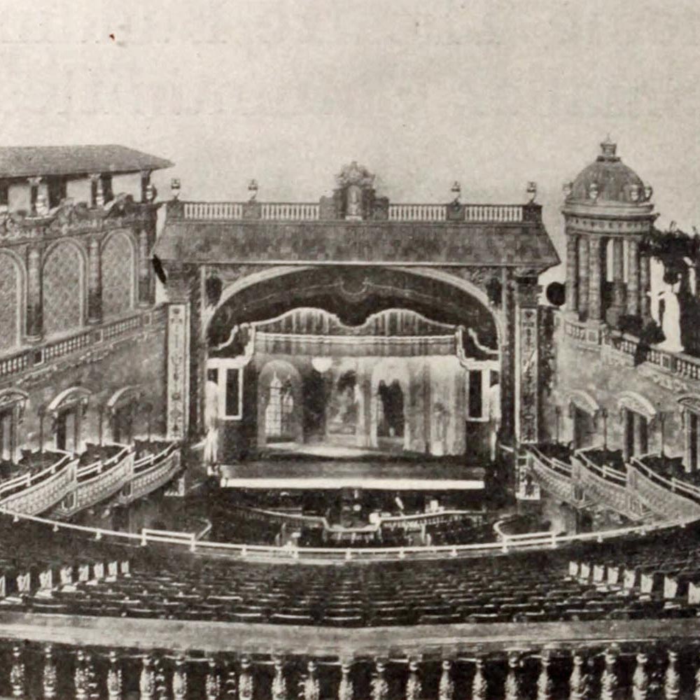 Majestic Theatre (photo credit Media History Digital Library)