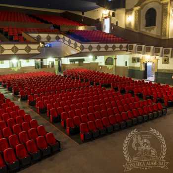 Cineteca Alameda: Auditorium in 2021, courtesy <i>Líder Empresarial</i>