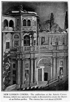 Photo of the theatre’s interior, as printed in the 20th August 1929 edition of <i>The Daily Telegraph</i> (JPG)