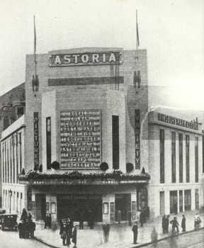 Exterior of the Astoria Finsbury Park in 1930, courtesy <i>Ken Roe</i> (JPG)