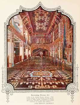 Sketch of the theatre’s lobby, as printed in the 30th December 1927 edition of <i>Motion Picture News</i> (JPG)