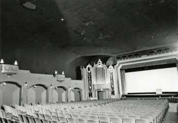 Auditorium side view, circa mid-1980 (JPG)