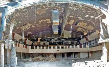 The Kelvin Cinema mid-demolition, courtesy <i>Scottish Cinemas and Theatres</i> (JPG)