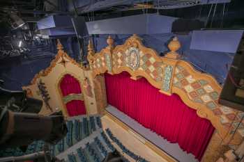 Lensic Performing Arts Center: Stage from Catwalk, House Right