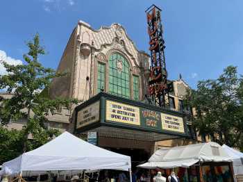 Music Box Theatre: Exterior on Southport Ave