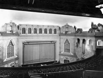 Auditorium in 1930 as seen from the upper circle, from the <i>Royal Institute of British Architects Collections</i> (JPG)