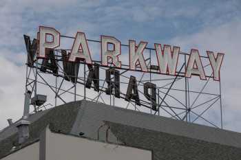 Parkway Theater: Roof Sign