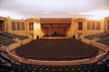 Peristyle Theater: Auditorium from center, courtesy <i>theatrecrafts.com</i>