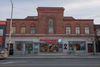 Runnymede Theatre: Exterior façade on Bloor St