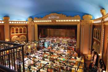 Runnymede Theatre: Interior as a bookstore in 2009, courtesy Flickr user <i>Marcanadian</i>