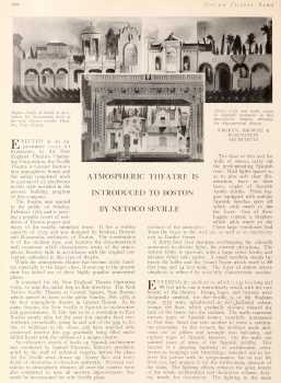 Report on the new theatre, as printed in the 4th May 1929 edition of <i>Motion Picture News</i> (7.2MB PDF)