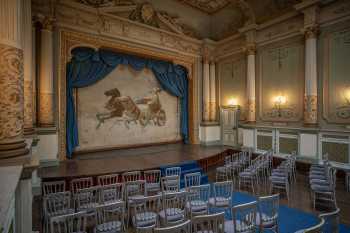 Adelina Patti Theatre, Craig-y-Nos, United Kingdom: outside London: Auditorium rear left