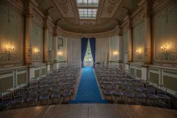 Adelina Patti Theatre, Craig-y-nos, United Kingdom: outside London: Auditorium from Stage