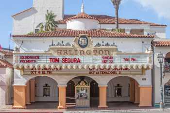 Arlington Theatre, Santa Barbara: Exterior on State Street