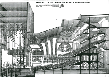 Diagrammatic cross-section, courtesy Auditorium Theatre (200KB PDF)