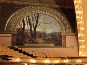 Auditorium Theatre, Chicago: Mural on House Left side: Winter