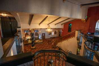 Avalon Atmospheric Theater, Milwaukee, American Midwest (outside Chicago): Lobby Upper Level looking down into Main Lobby
