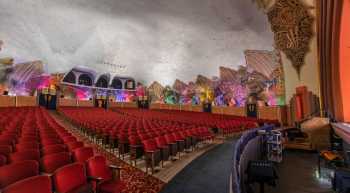 Avalon Theatre, Catalina Island: Auditorium from Orchestra Pit (Panoramic)