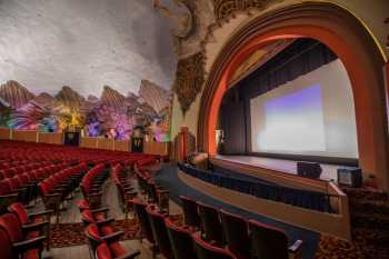 Avalon Theatre, Catalina Island: Auditorium from beside Orchestra Pit
